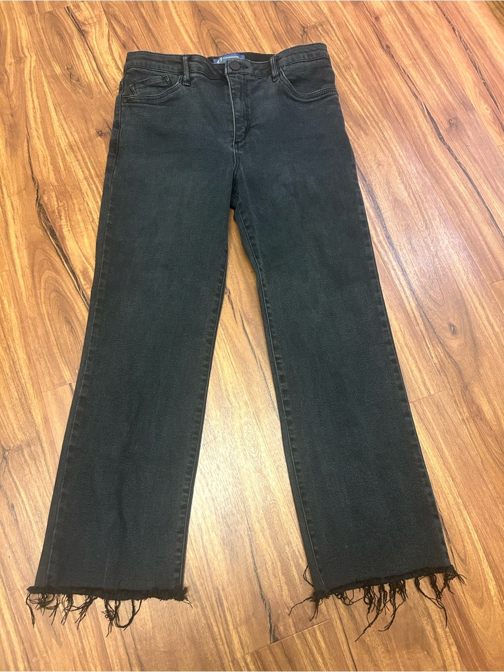 Democracy AB Solutions Black 12 Raw Hem